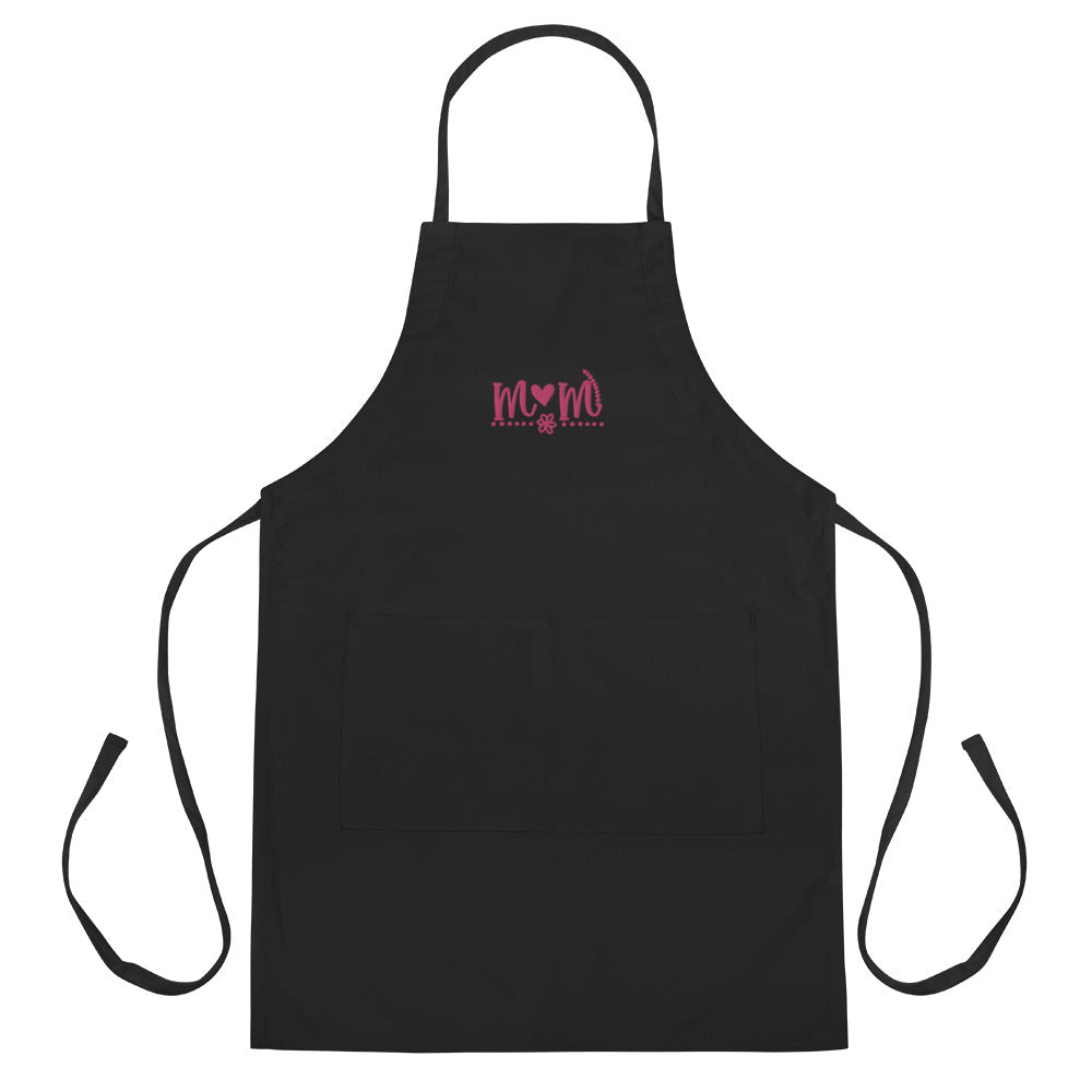 Mom Embroidered Apron