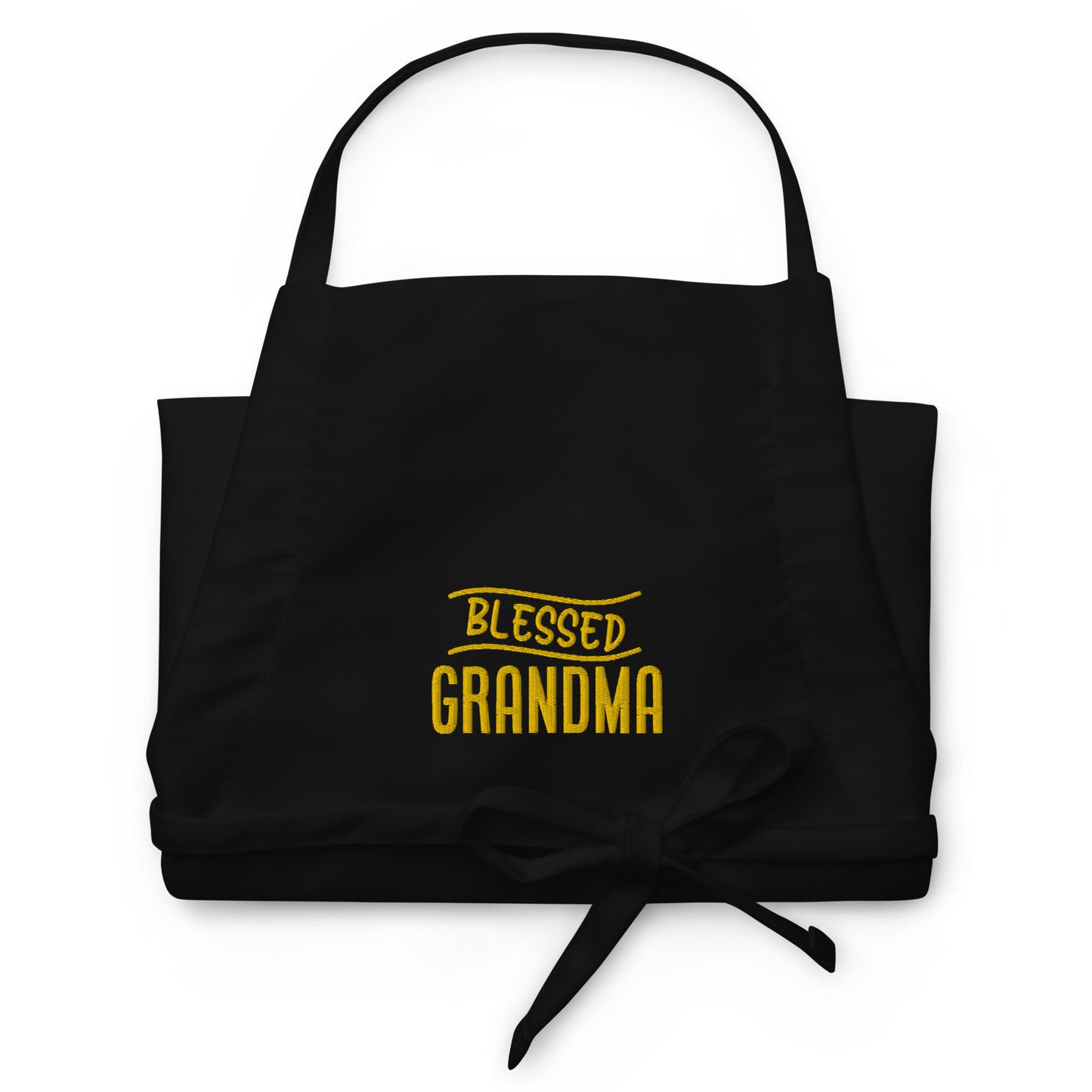 Blessed Grandma Embroidered Apron
