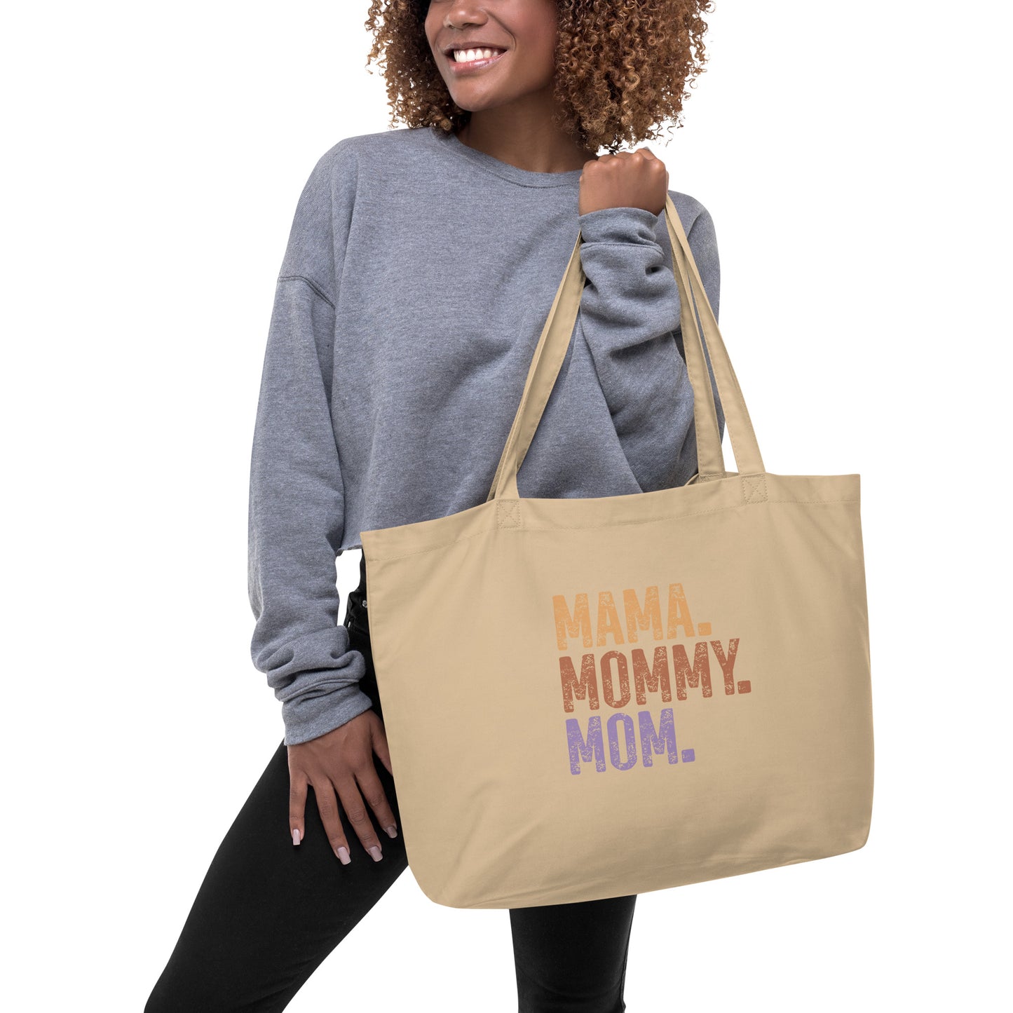 MAMA. Large Organic Tote Bag
