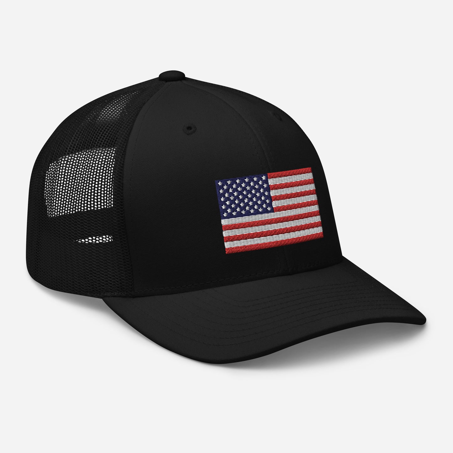 American Flag Patriotic Trucker Cap