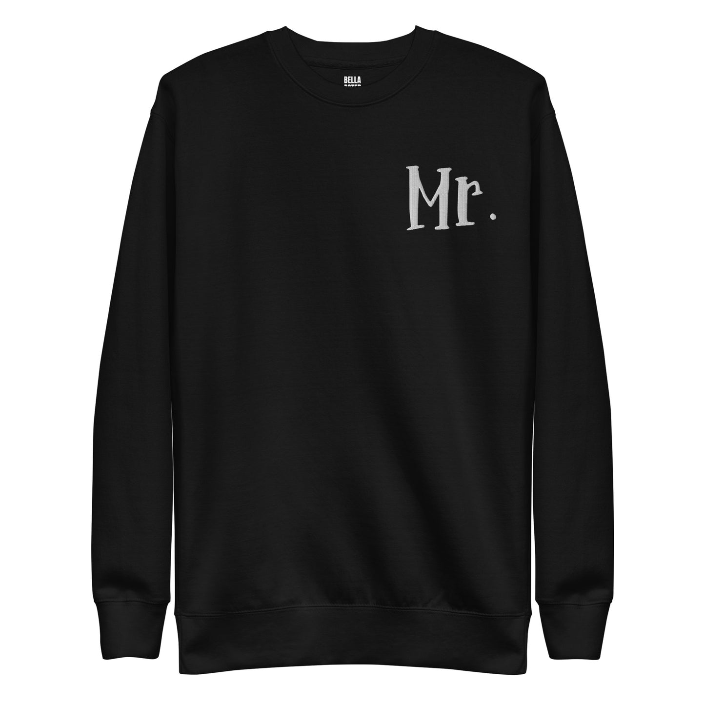 Mr. and Mrs. Couple Fleece Sweatshirt