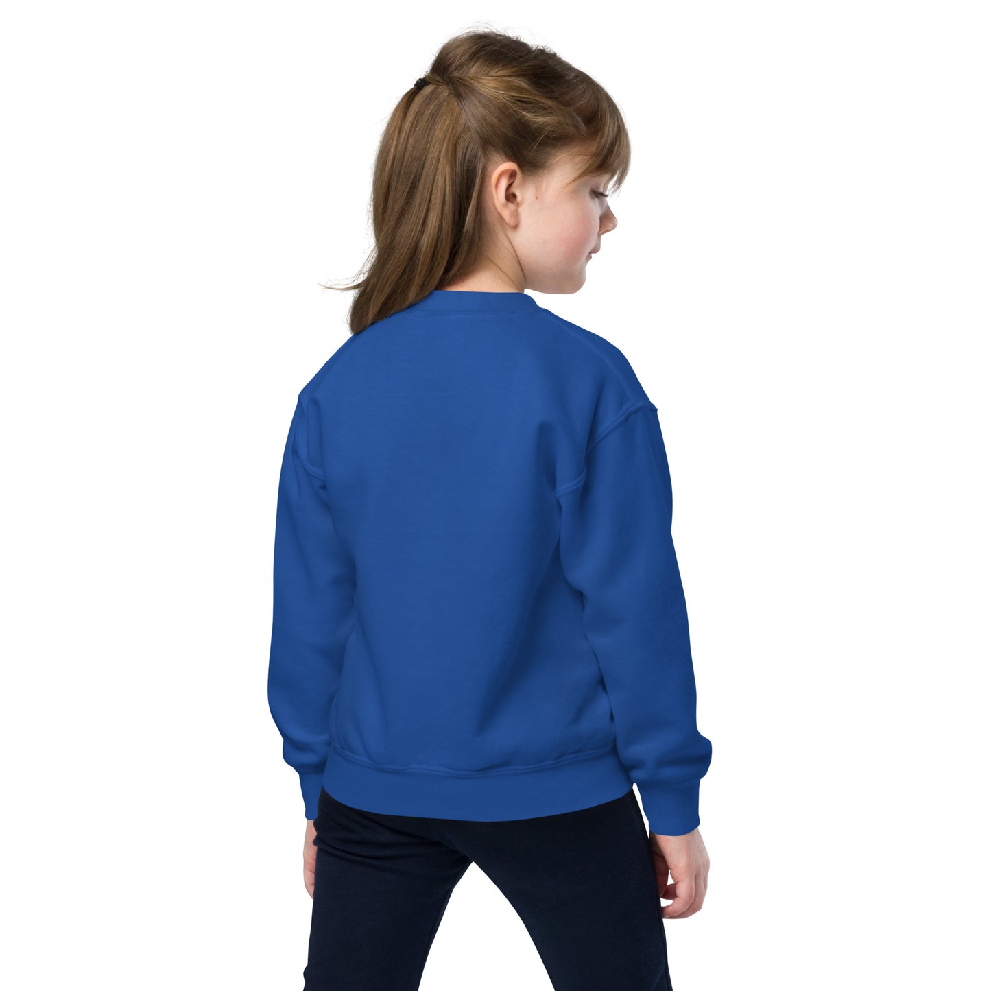 Smiling Cat Youth Crewneck Sweatshirt