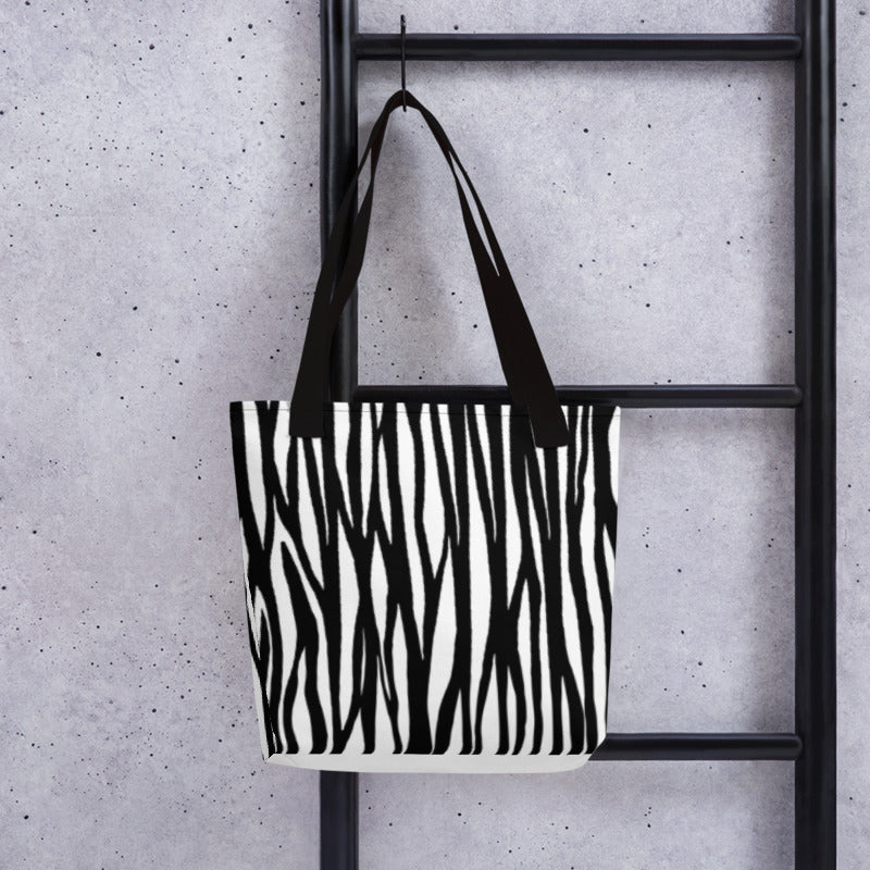 Zebra Print Tote