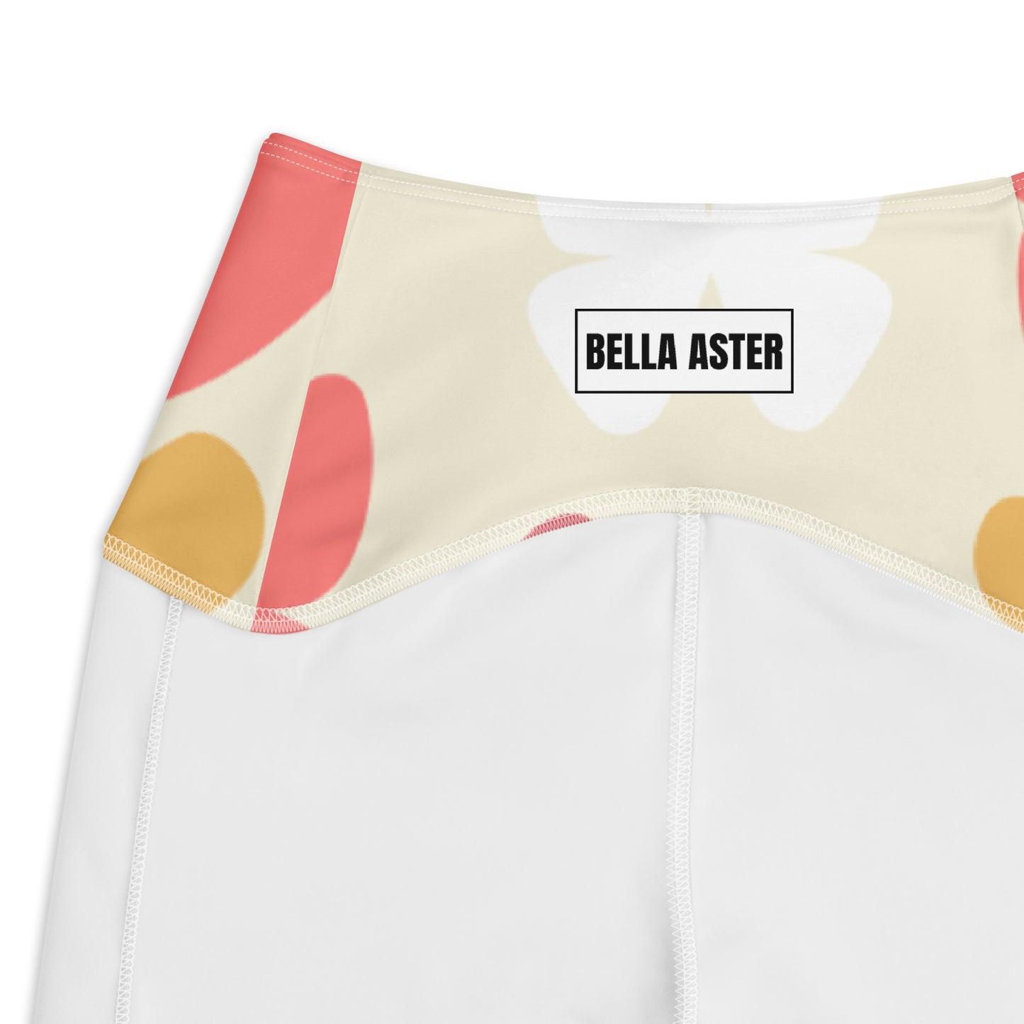 Butterflies Crossover Leggings with Pockets