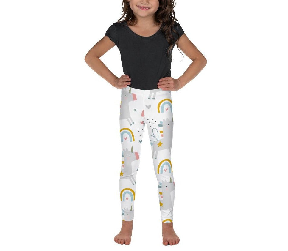 Cute Unicorn Girl's Leggings