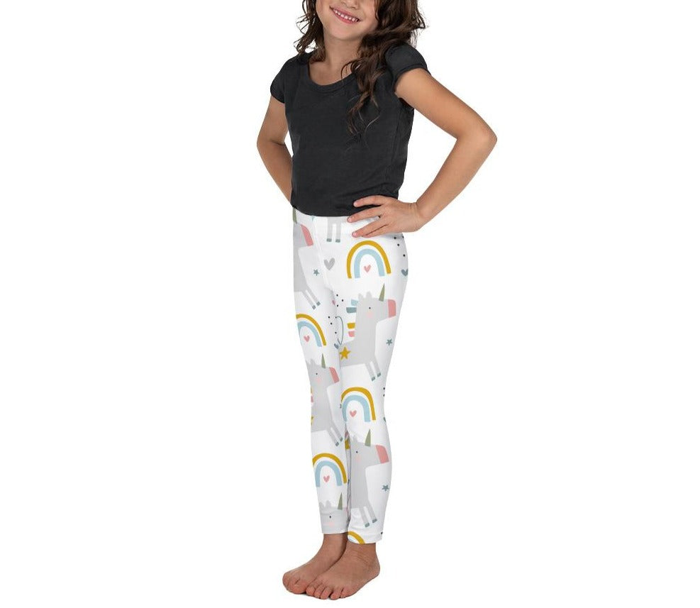 Cute Unicorn Girl's Leggings