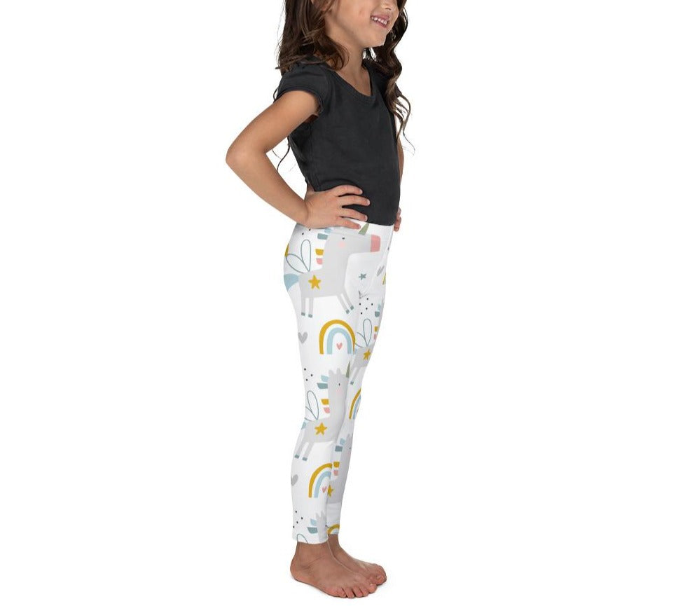 Cute Unicorn Girl's Leggings