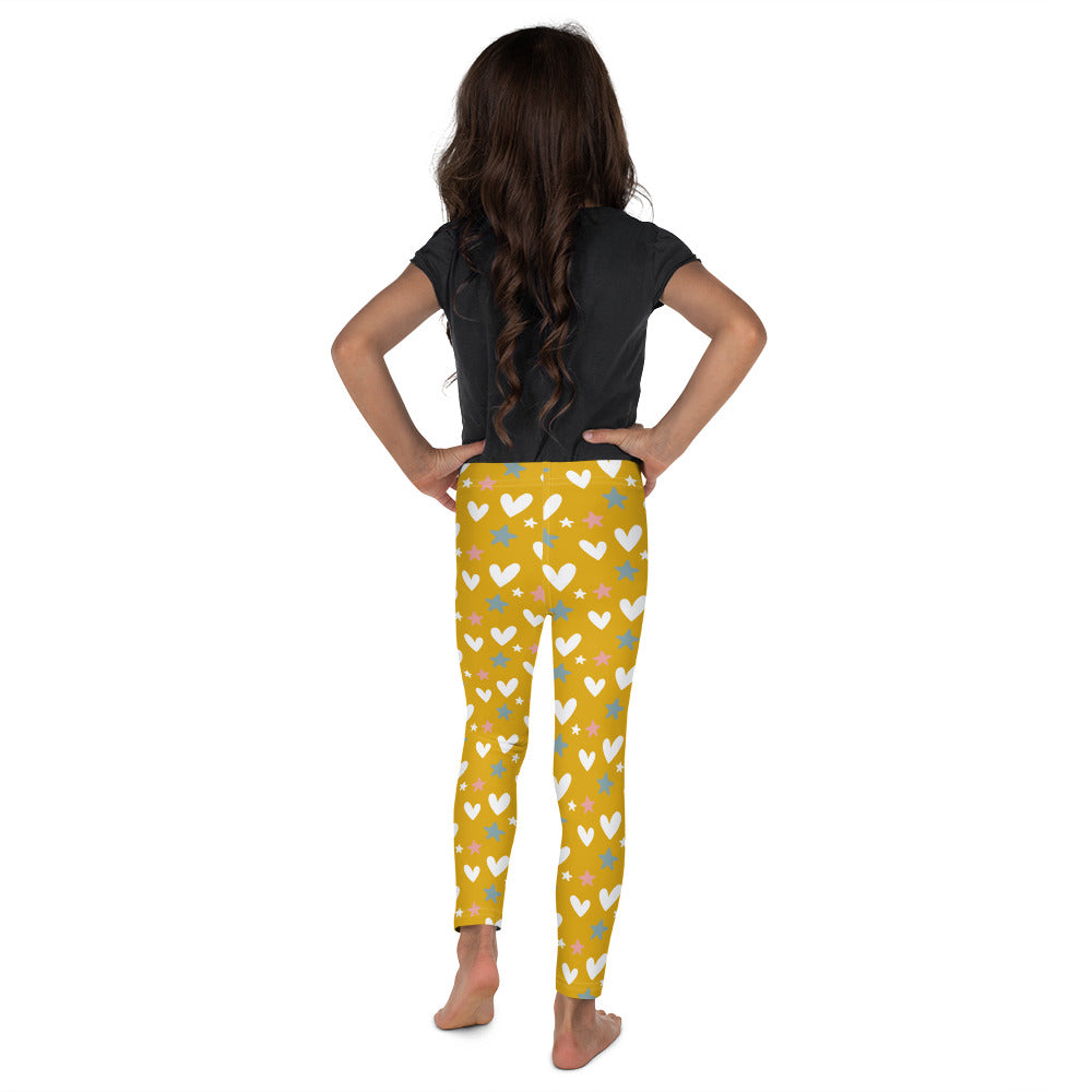 Cute Girl's Hearts Leggings