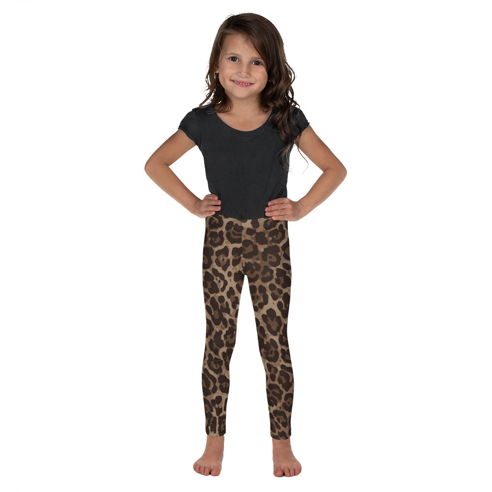 Leopard Girls Leggings