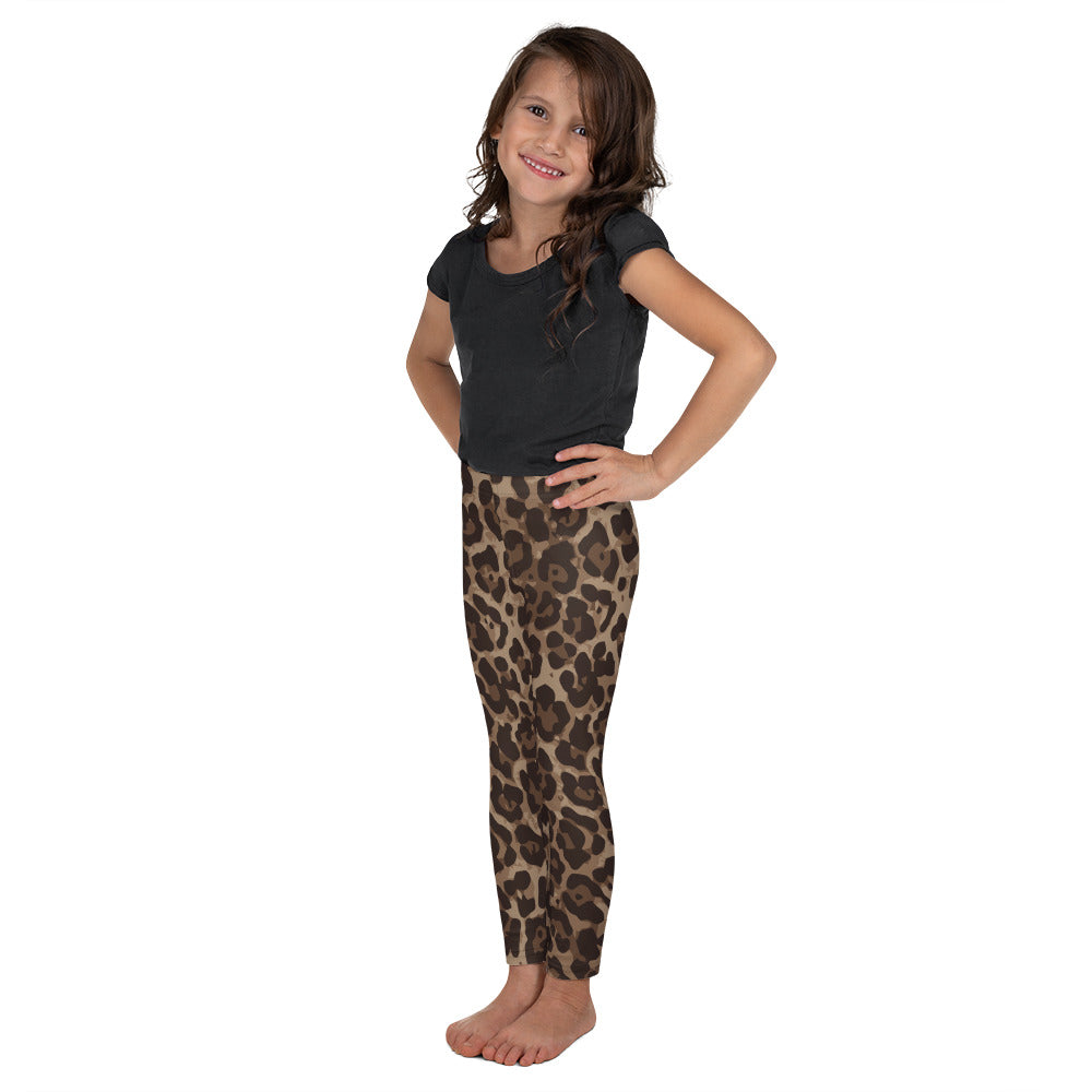 Leopard Girls Leggings