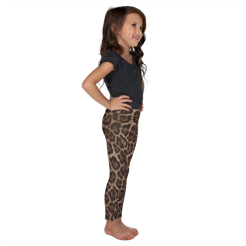 Leopard Girls Leggings
