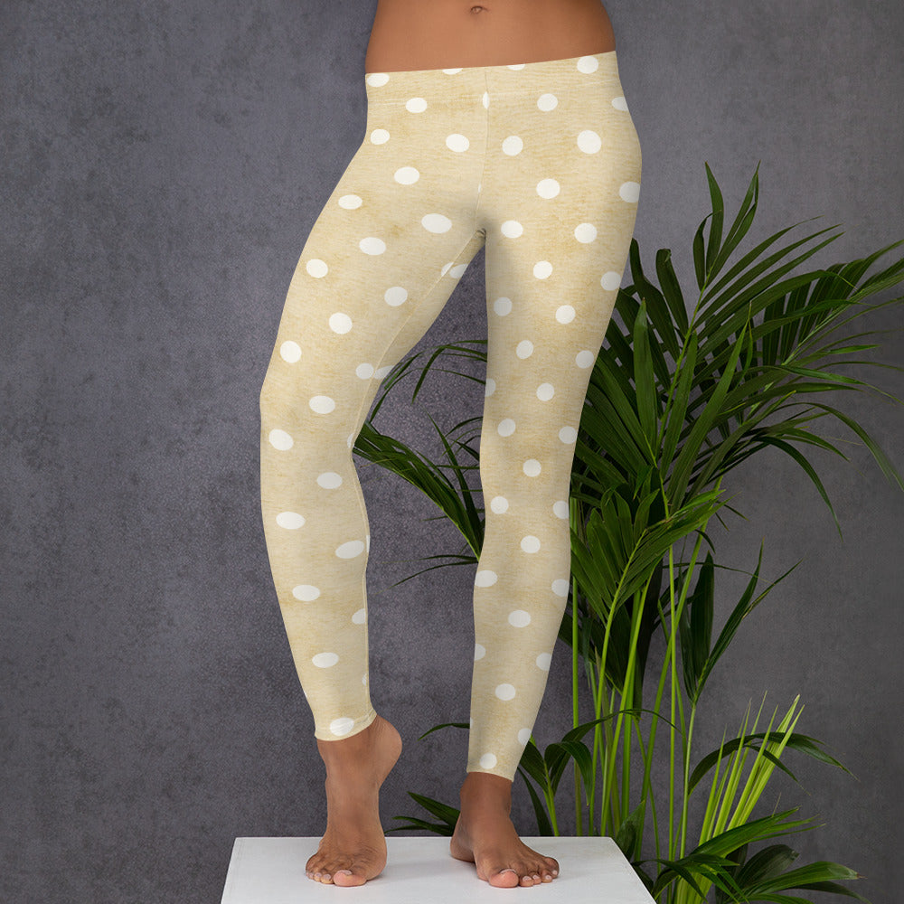 Retro Polka Dot Leggings