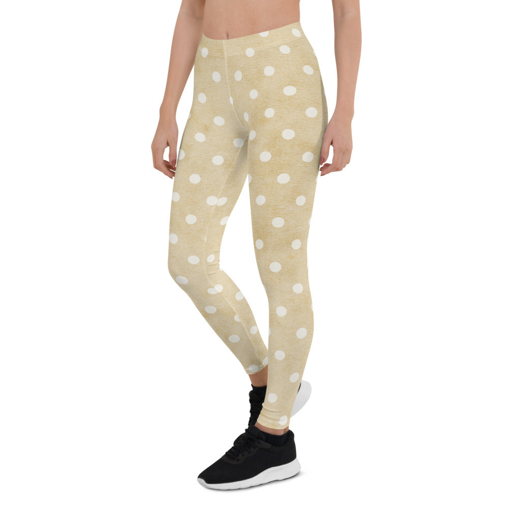 Retro Polka Dot Leggings