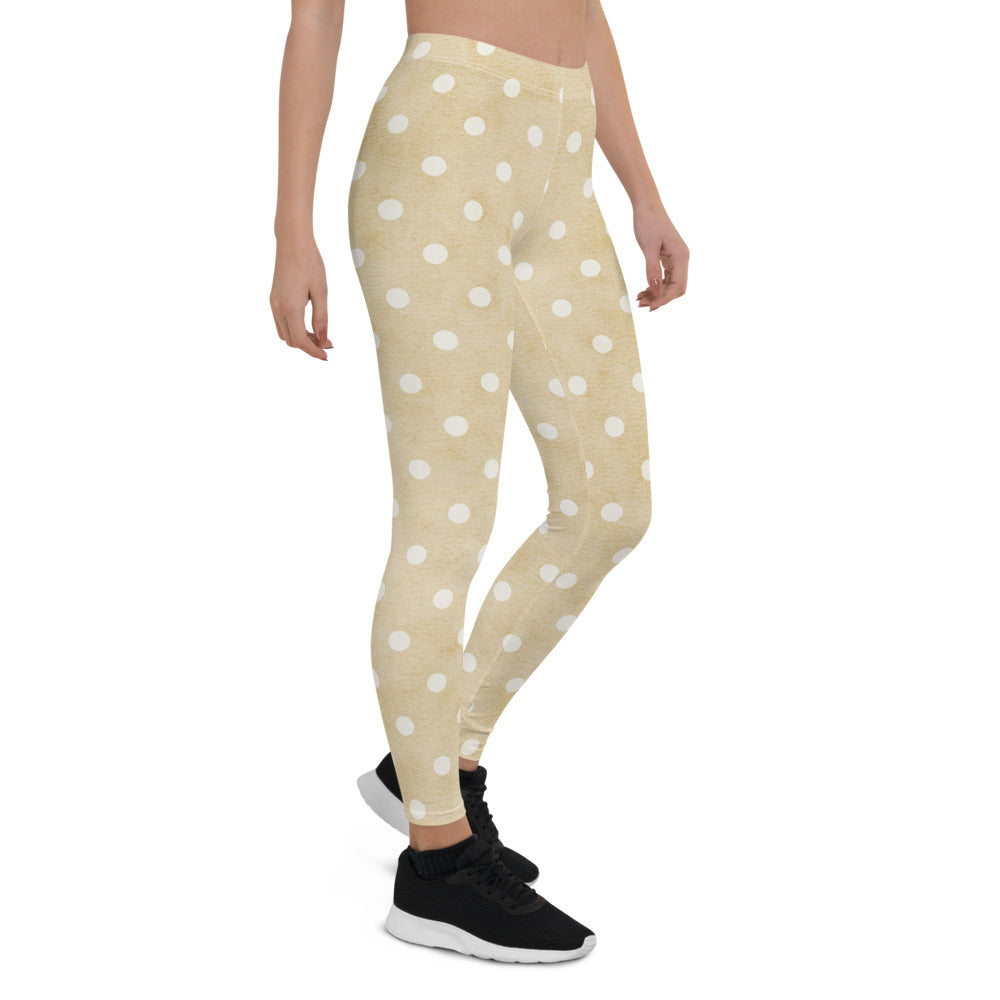 Retro Polka Dot Leggings