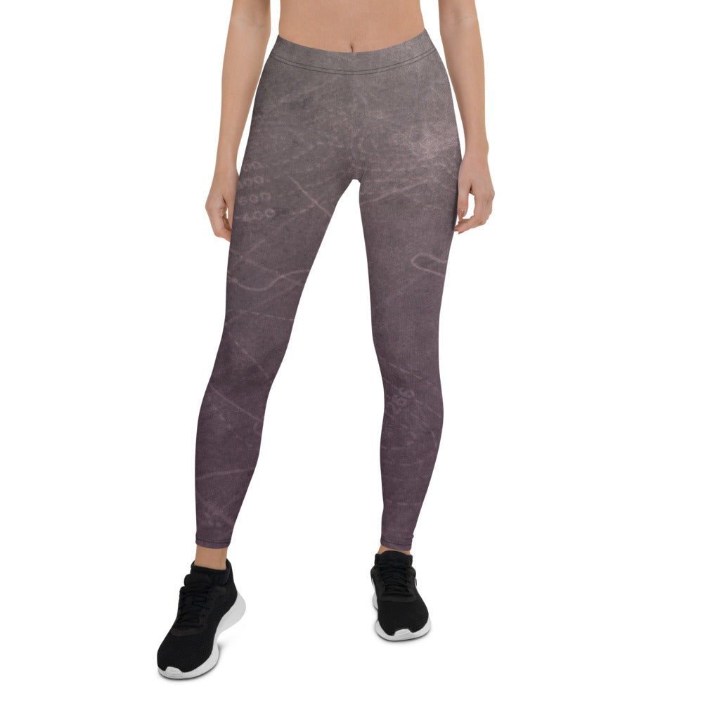Map Print Leggings