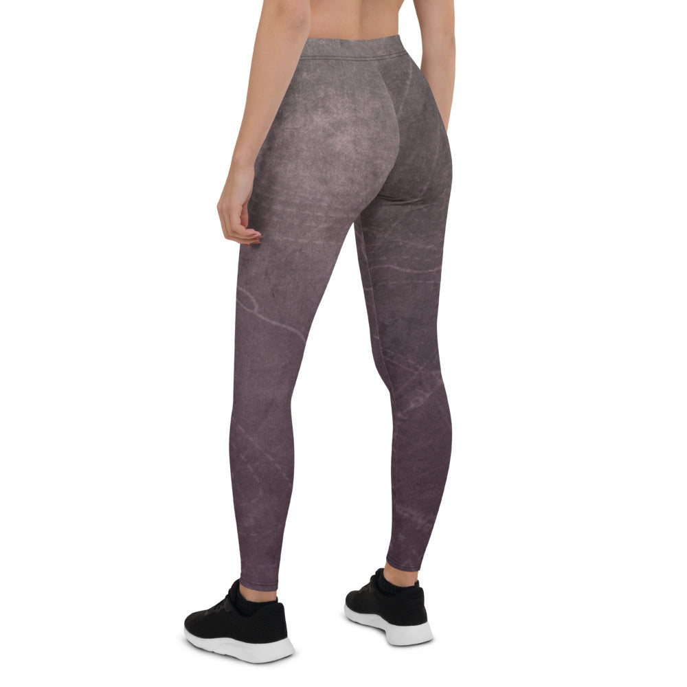 Map Print Leggings