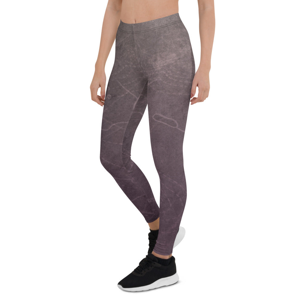 Map Print Leggings