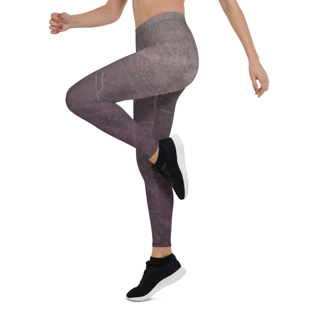 Map Print Leggings