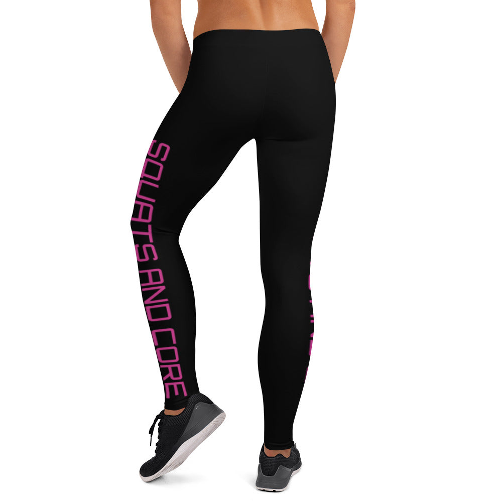 SQUATS AND CORE Leggings - Pink