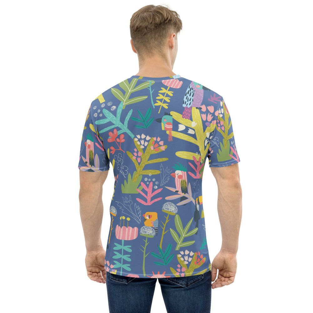 Tropical Birds Men's Shirt