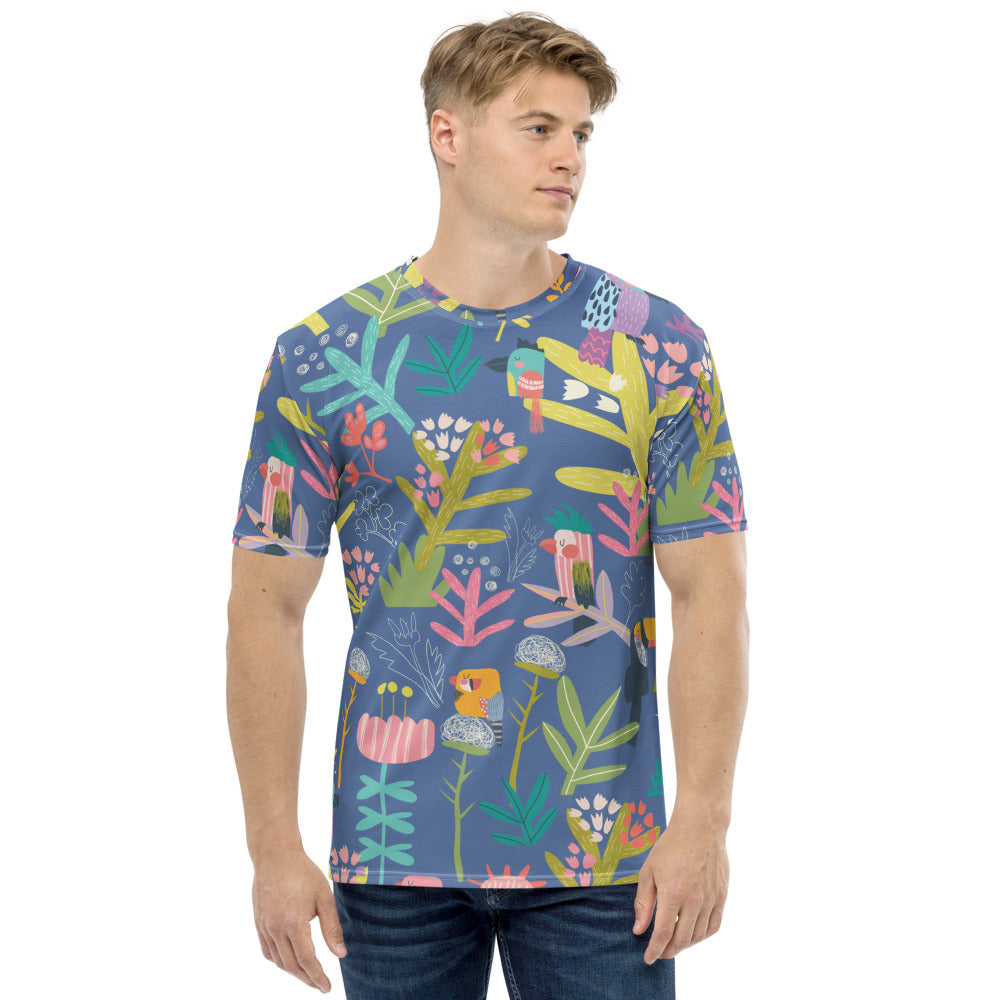 Tropical Birds Men's Shirt