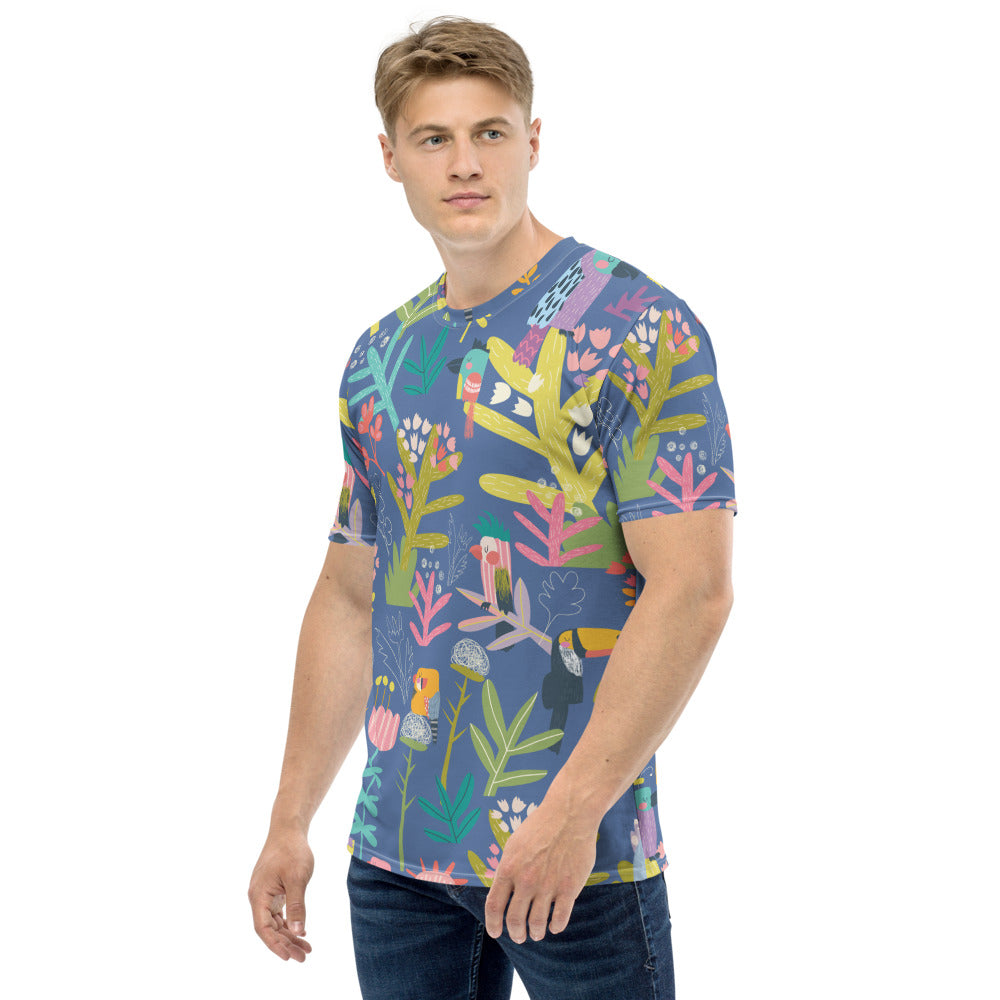 Tropical Birds Men's Shirt