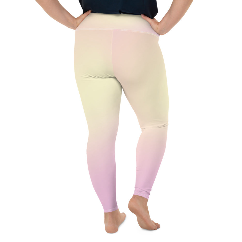 Plus Size Ultra Soft Pastel Leggings