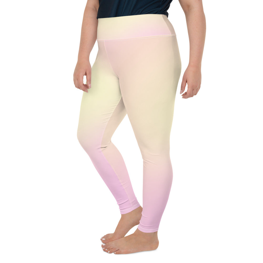 Plus Size Ultra Soft Pastel Leggings