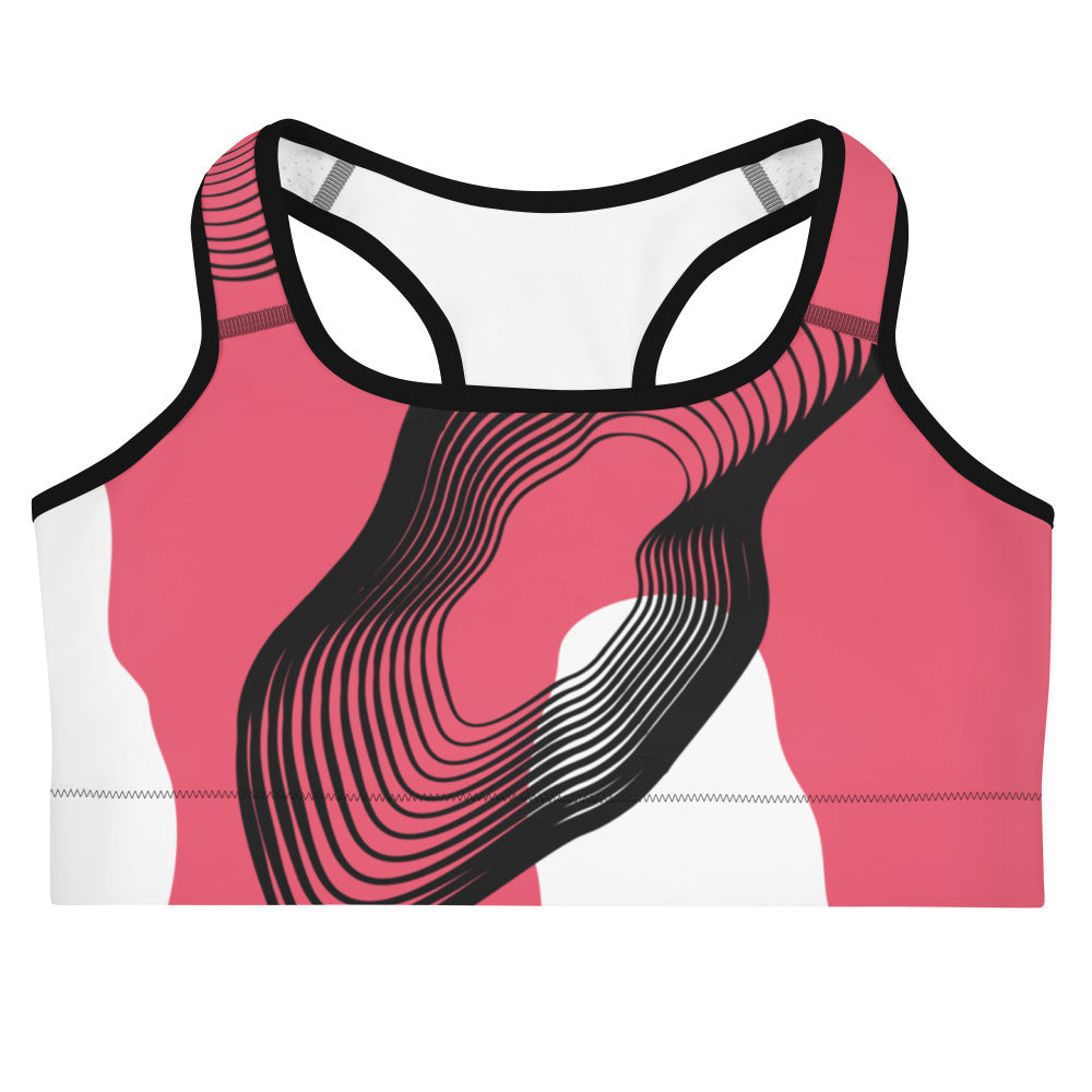 Modern Camo Sports Bra