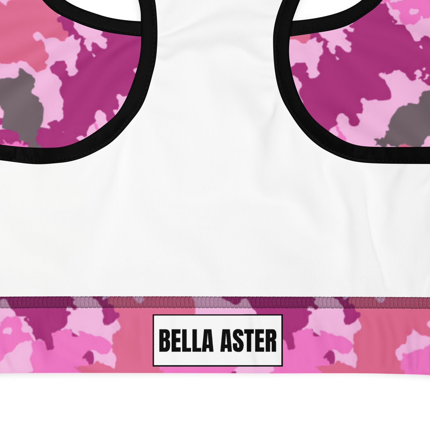 Pink Camo Sports Bra