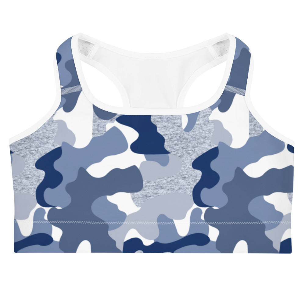 Camo Print Sports Bra
