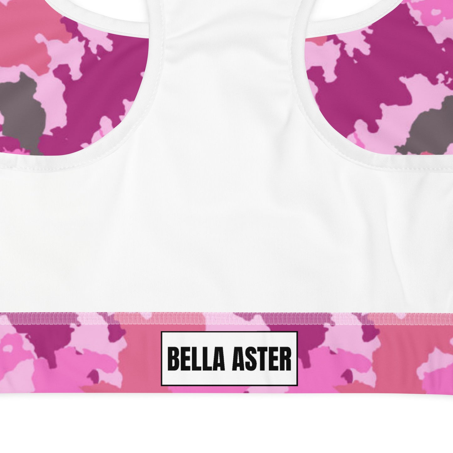Pink Camo Sports Bra