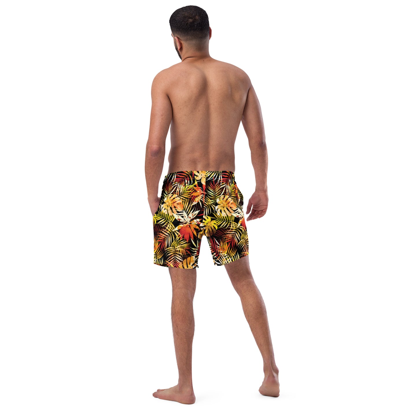 Tropical Palm Men's Swim Trunks