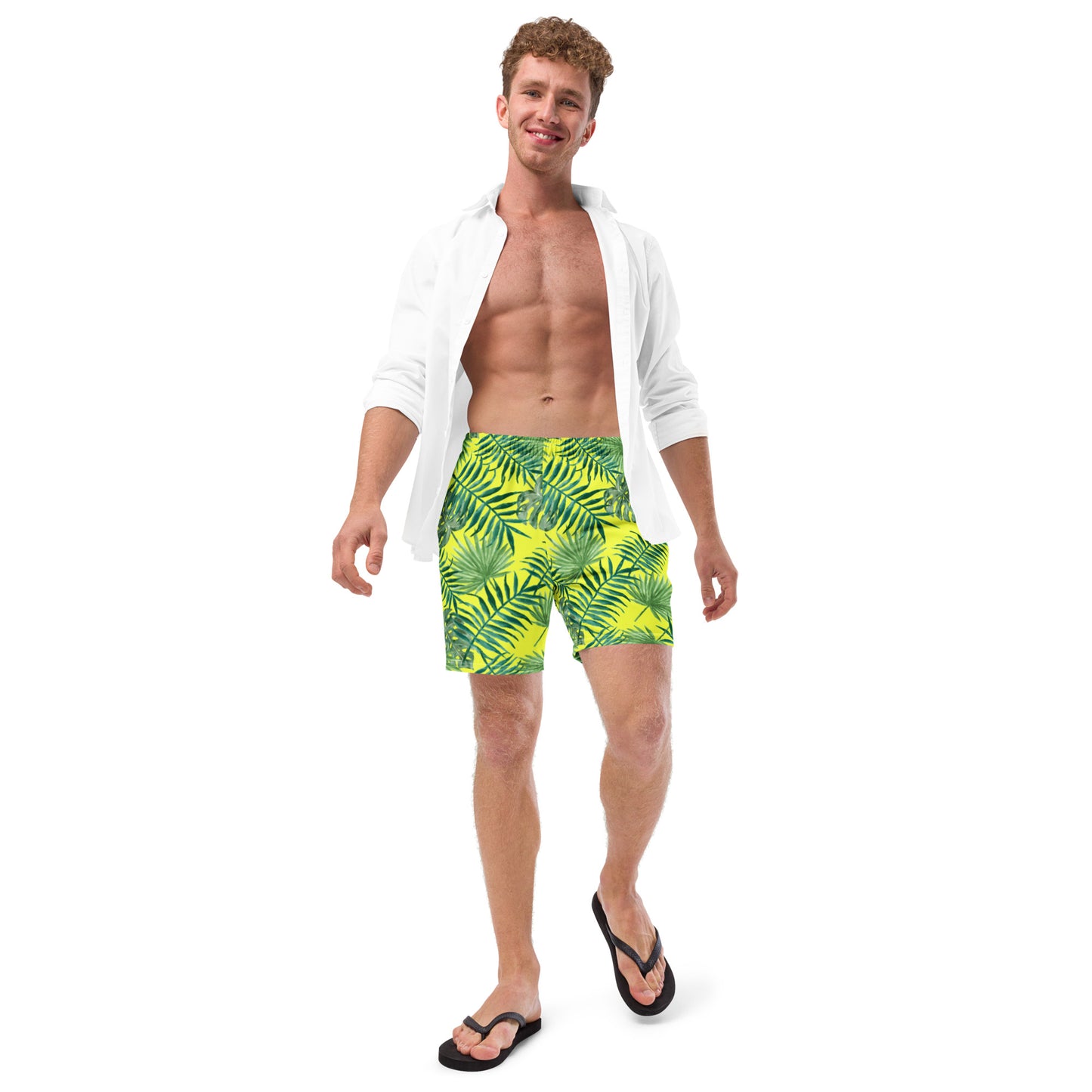 Tropical Men's Swim Trunks