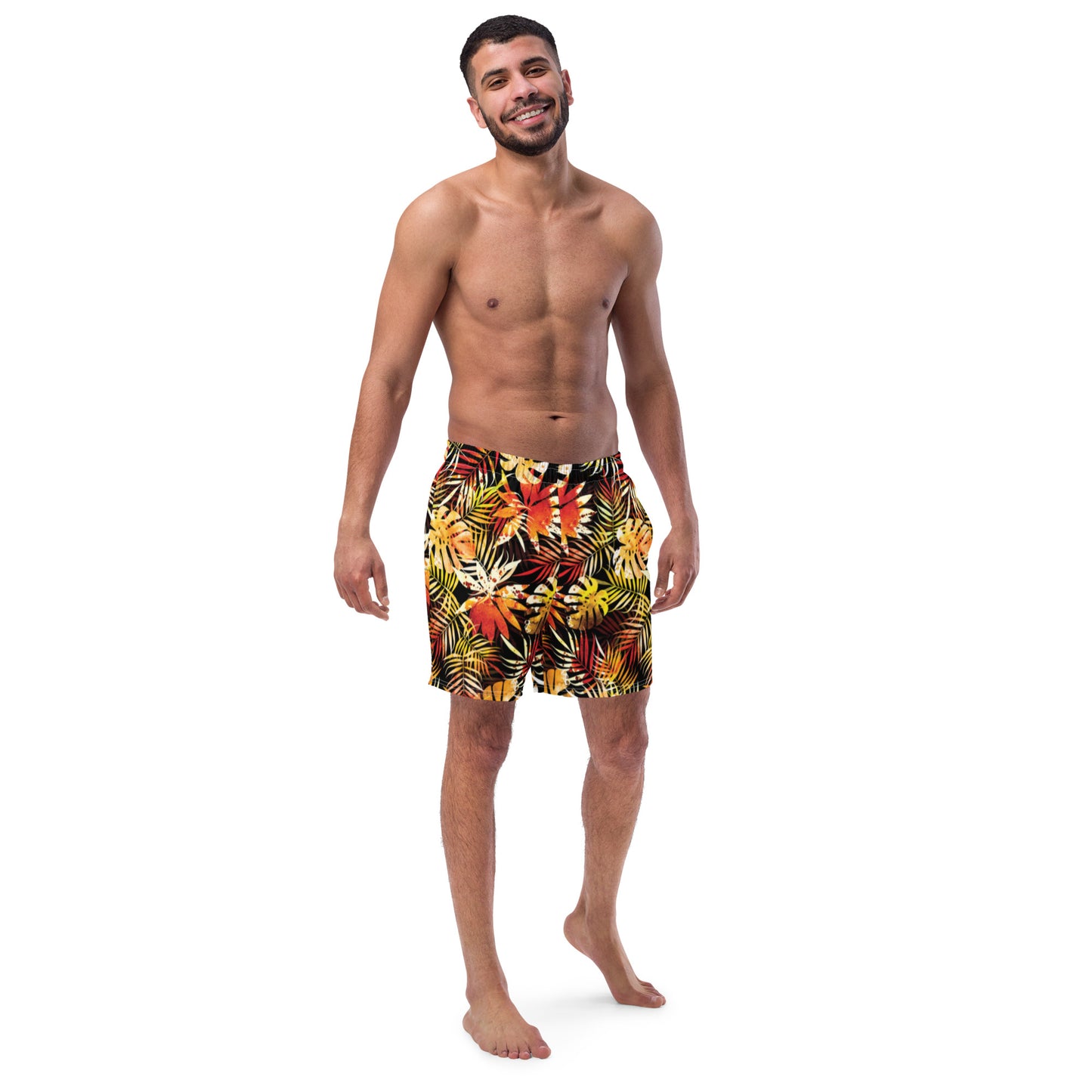 Tropical Palm Men's Swim Trunks