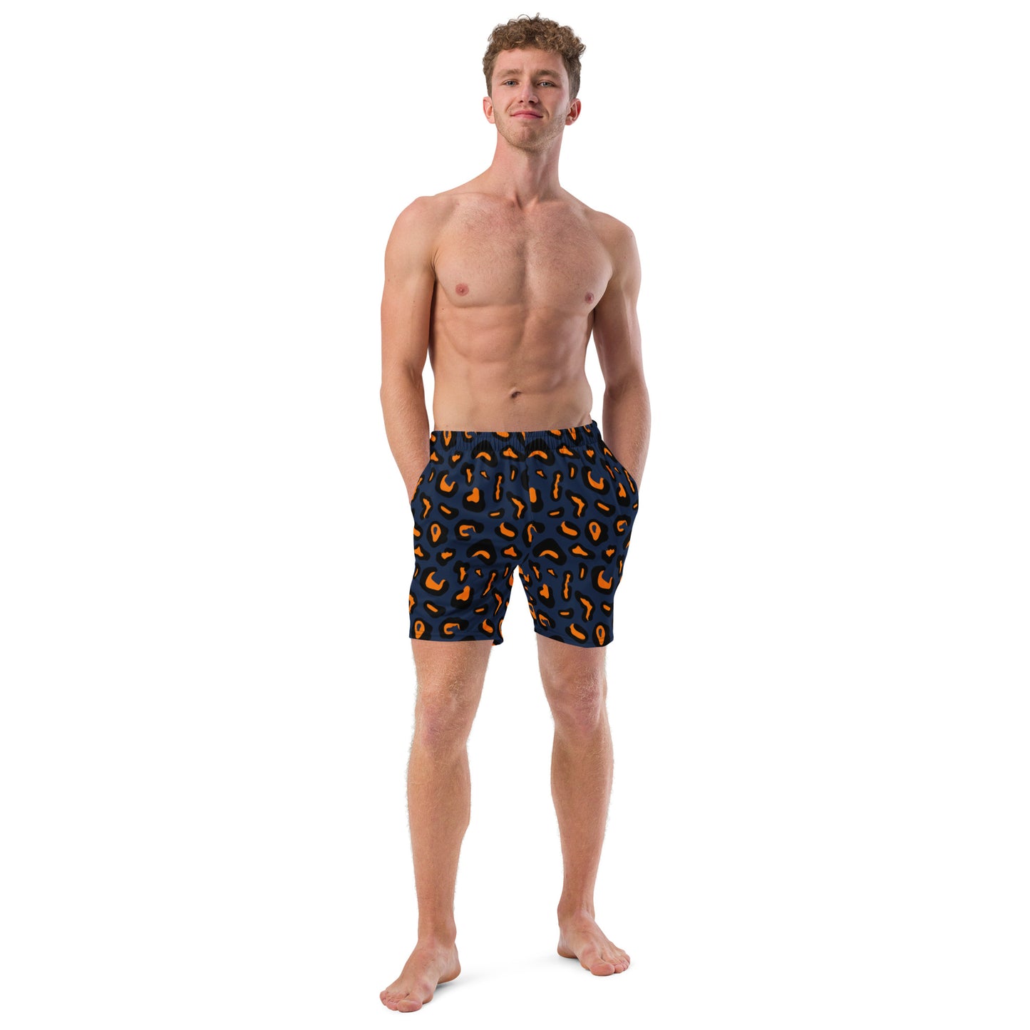 Animal Navy Men's Swim Trunks