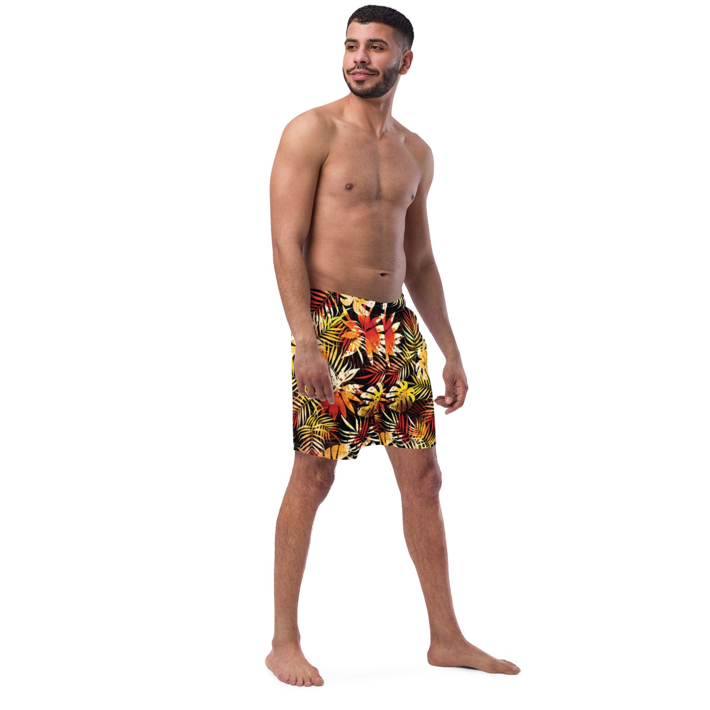 Tropical Palm Men's Swim Trunks