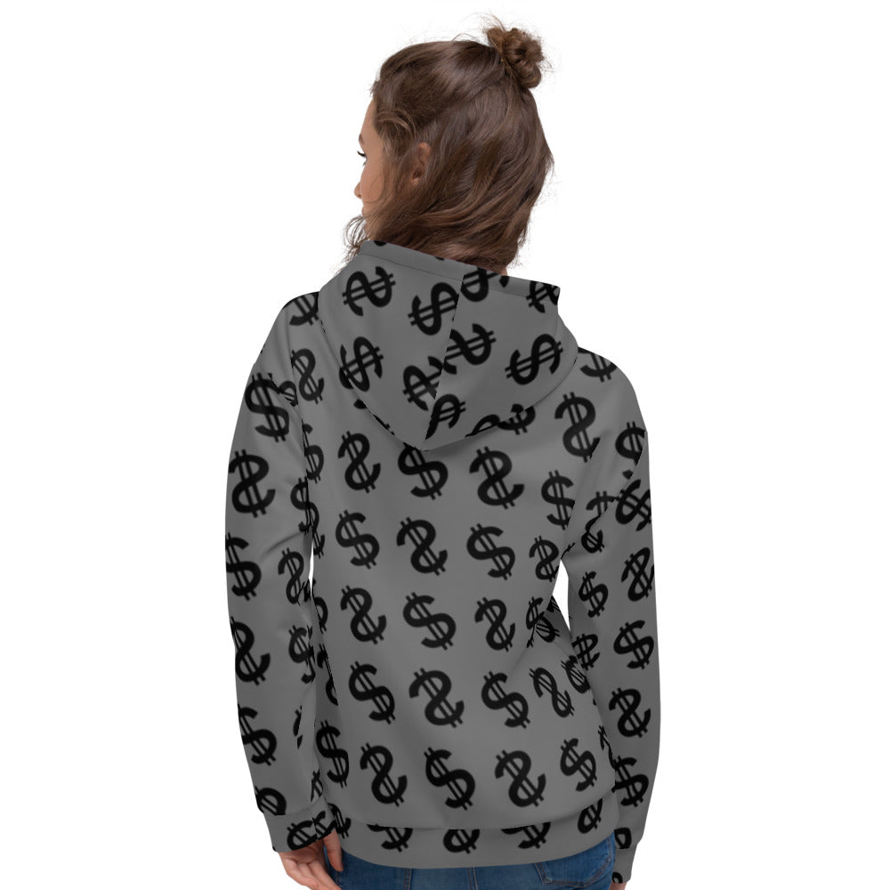 Cash Money Pattern Unisex Hoodie