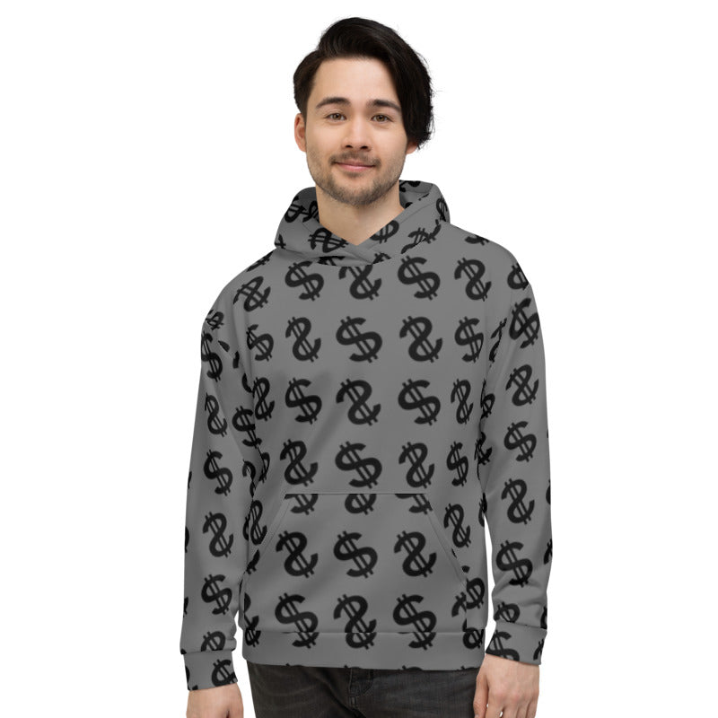 Cash Money Pattern Unisex Hoodie