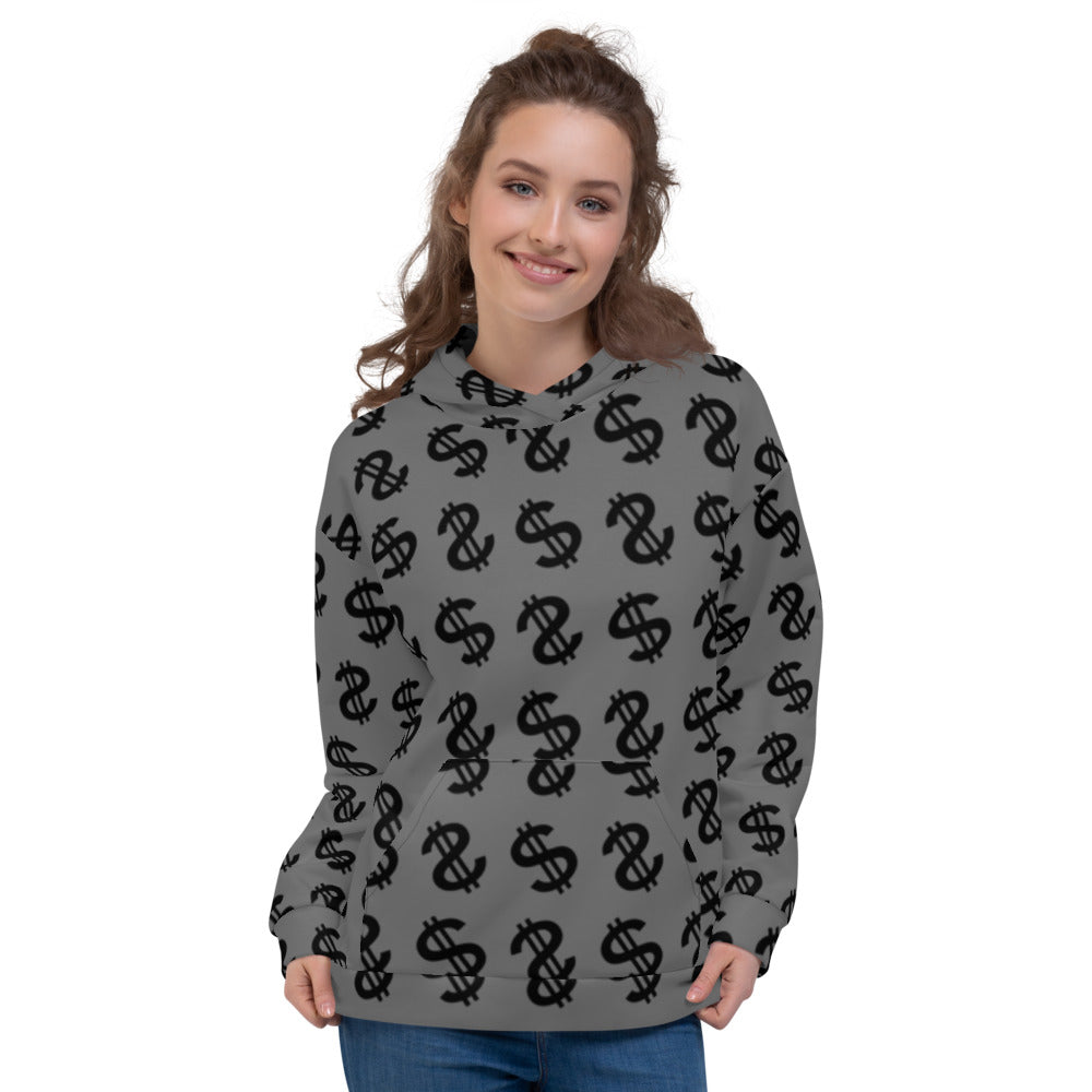 Cash Money Pattern Unisex Hoodie