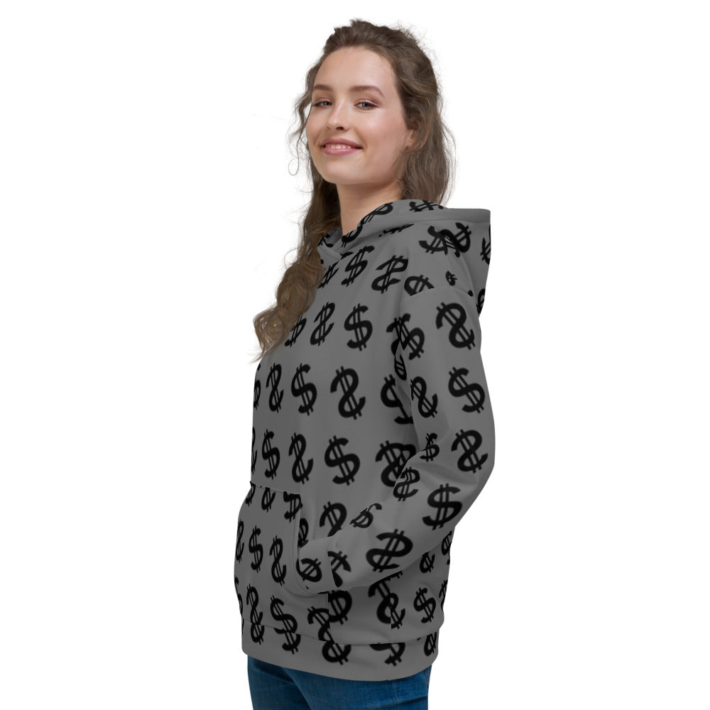 Cash Money Pattern Unisex Hoodie