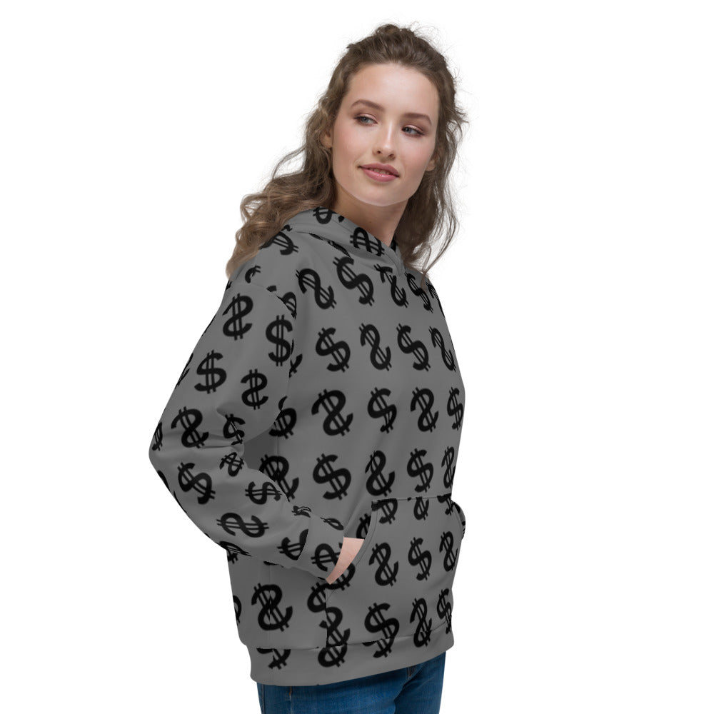 Cash Money Pattern Unisex Hoodie