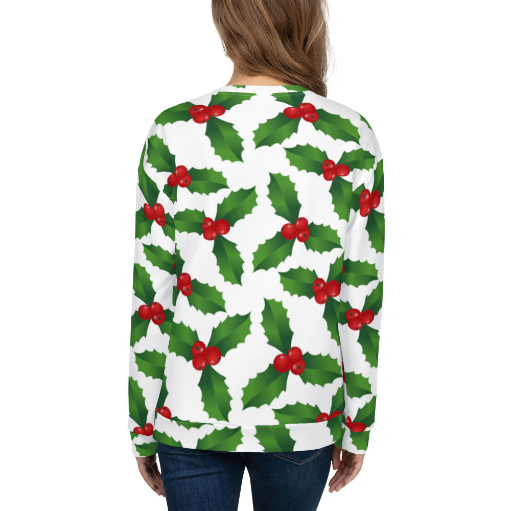 Holly Christmas Ugly Sweatshirt