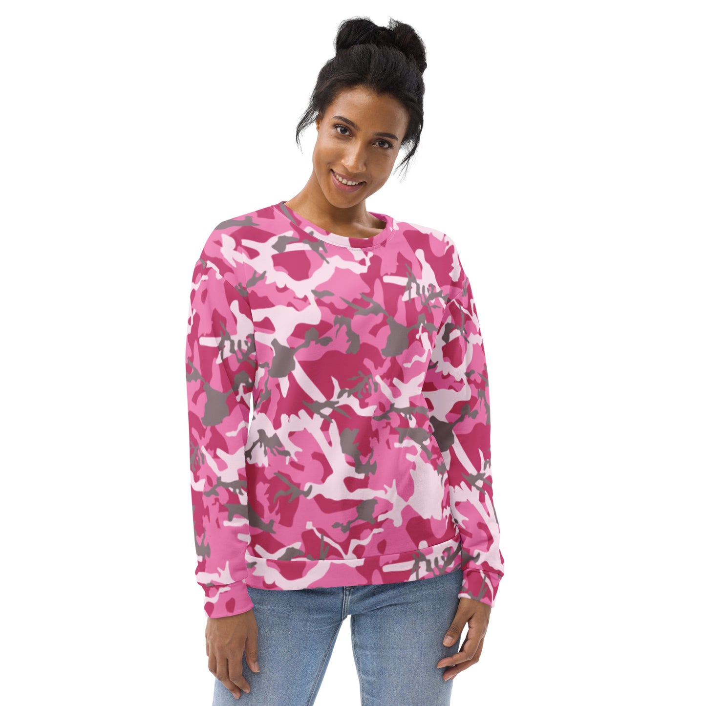 Pink Camouflage Sweatshirt