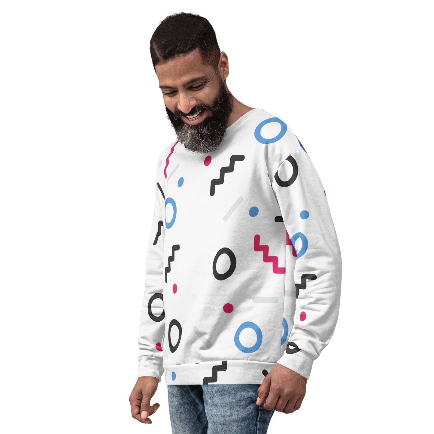Memphis Print Men's Sweatshirt