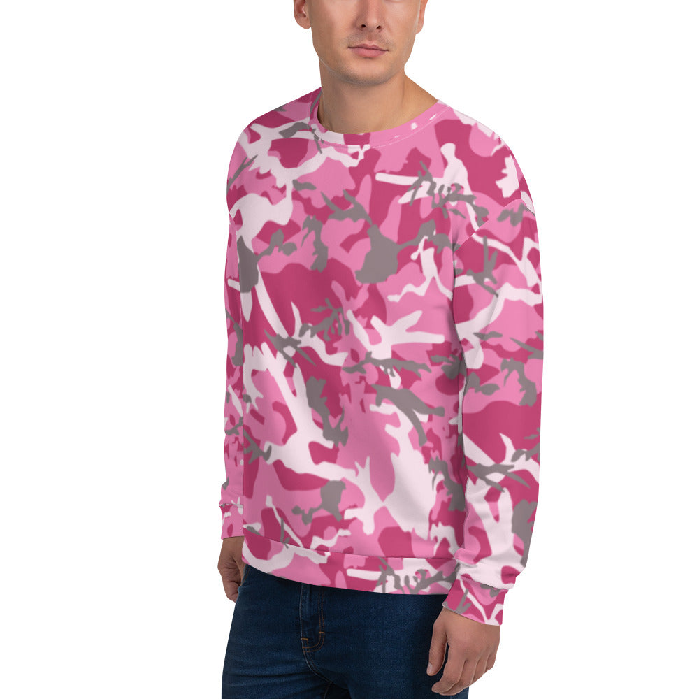 Pink Camouflage Sweatshirt