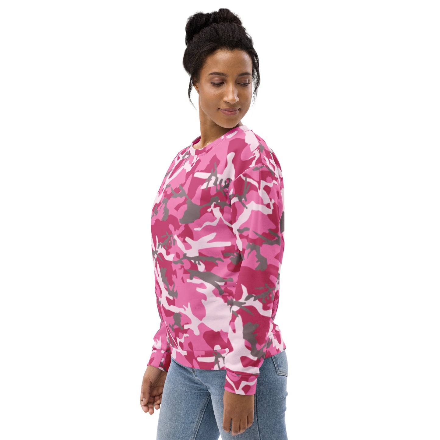 Pink Camouflage Sweatshirt
