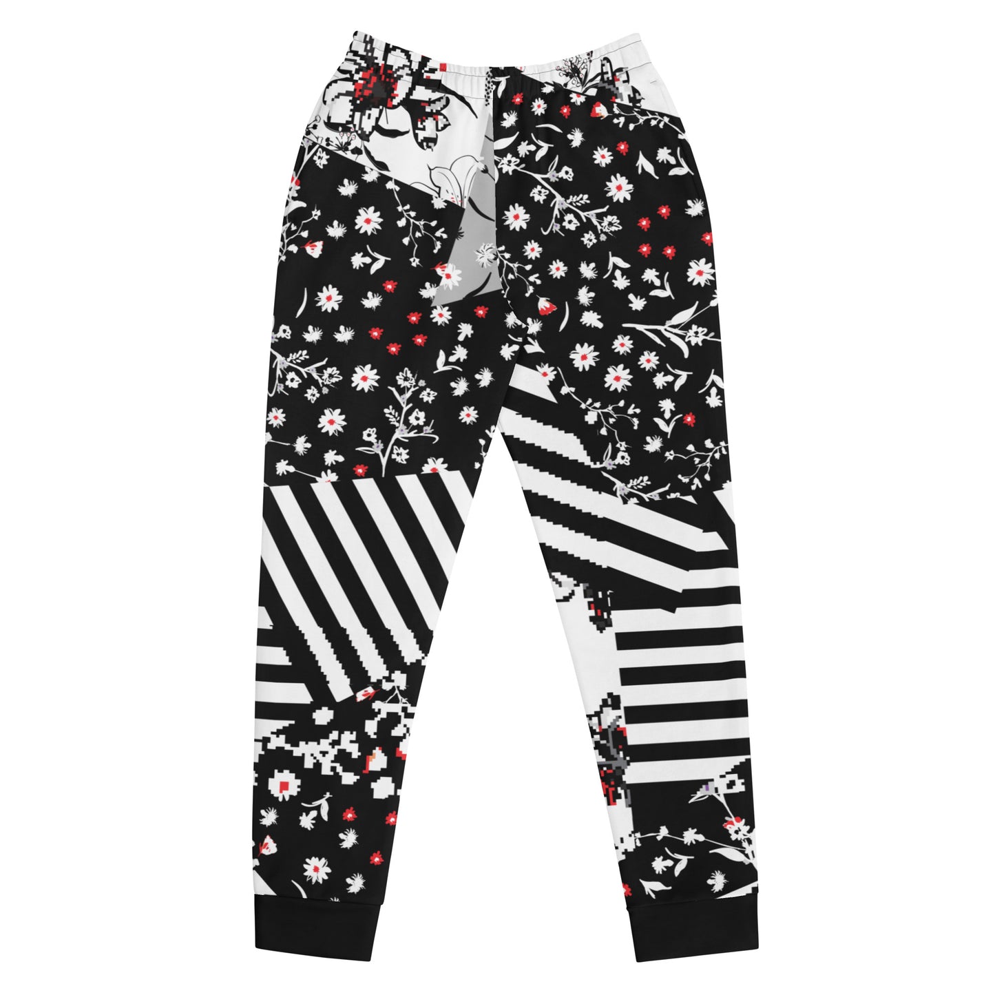 Floral and Stripe Women's Joggers