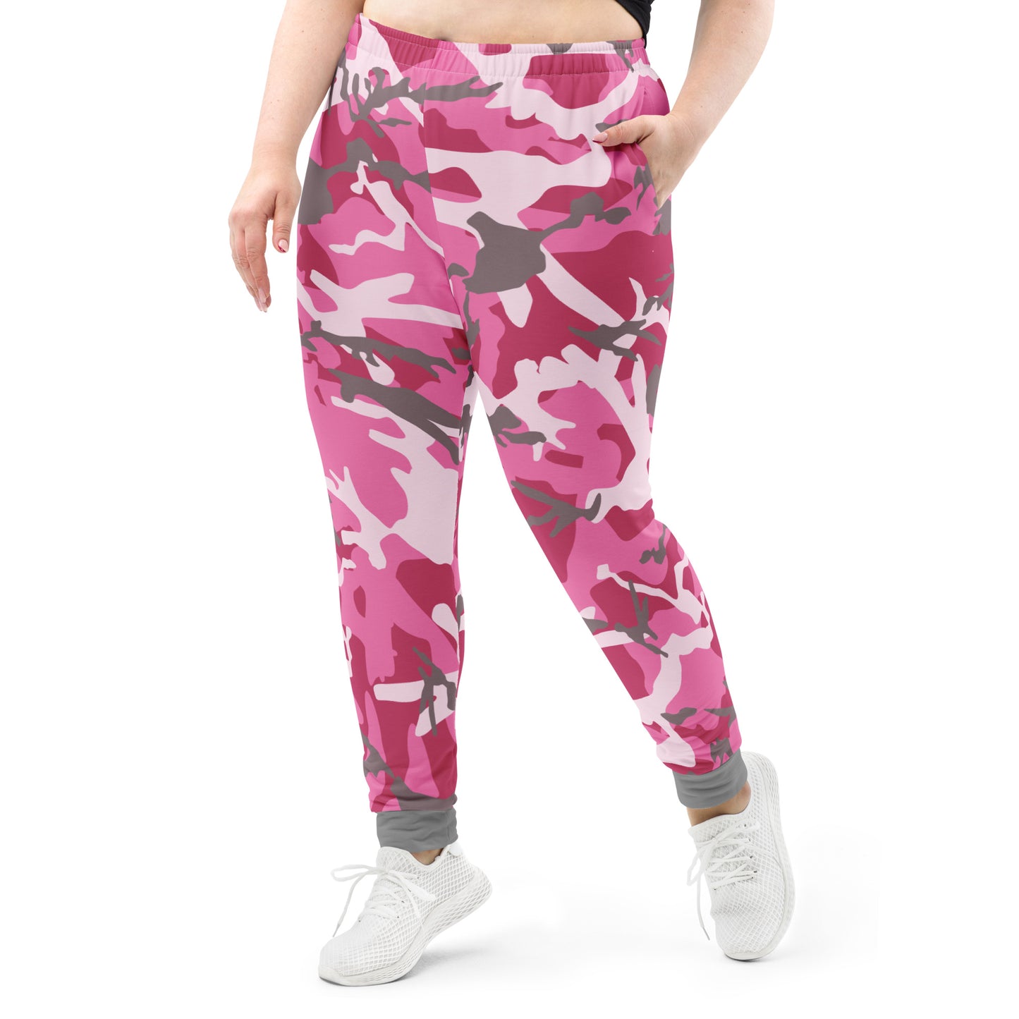 Pink Camo Women's Joggers