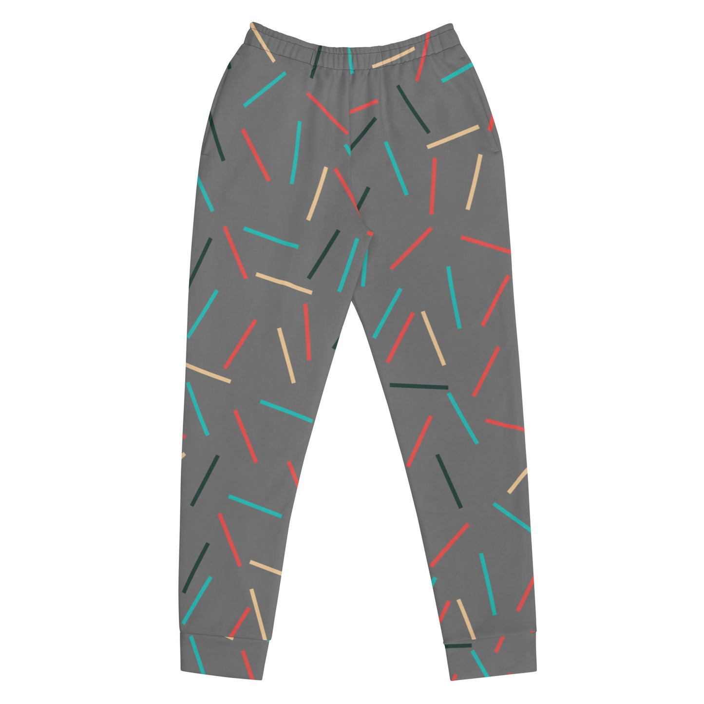 Gray Sprinkles Pattern Women's Joggers
